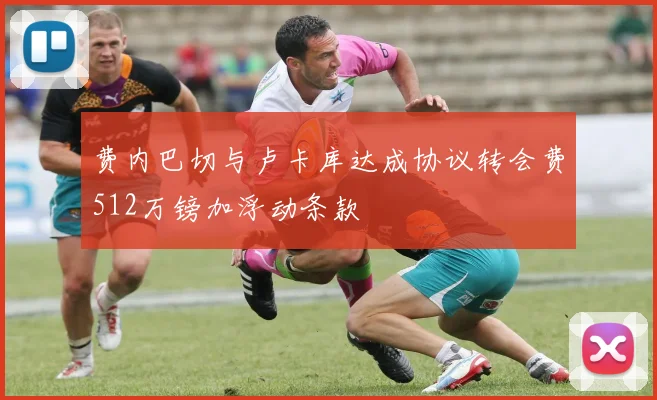 费内巴切与卢卡库达成协议转会费512万镑加浮动条款